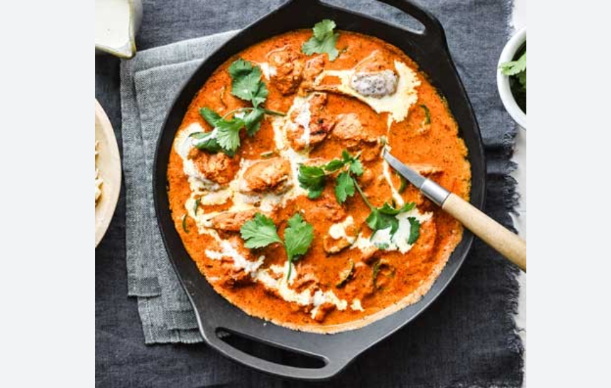 Curry cremoso al estilo indio